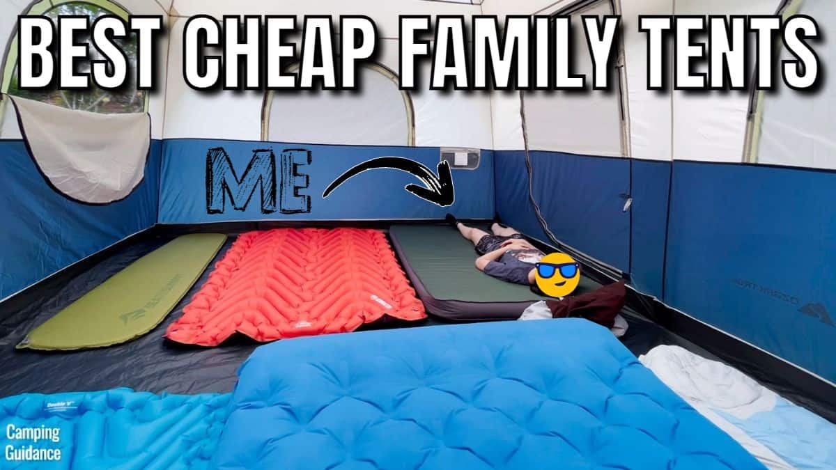 best budget family tent