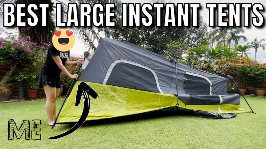 Best Large Instant Tents (Featured Image)