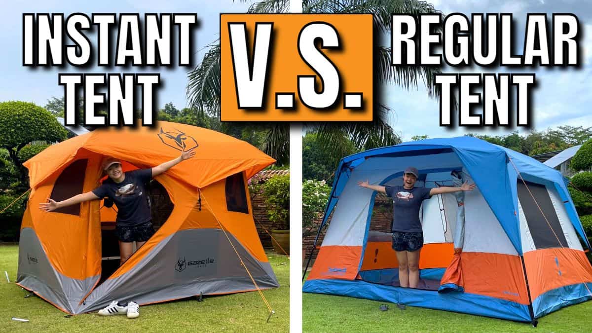 Instant Tent Vs Regular Tent (9 Differences with REAL Pictures!)