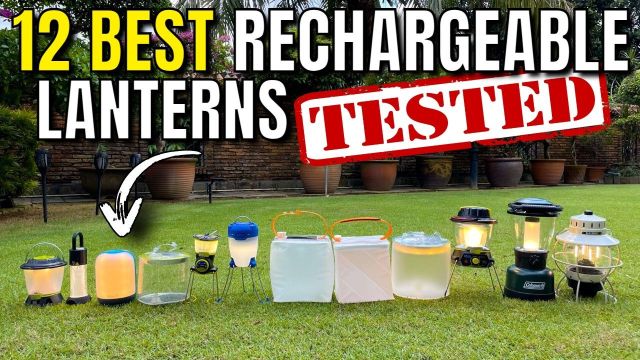 The author's pick of the 12 best rechargeable LED lanterns.