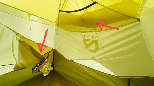 Some pockets in the Nemo Aurora 2.