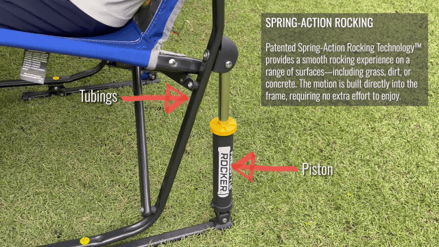 The rocking function of the GCI Freestyle Rocker.